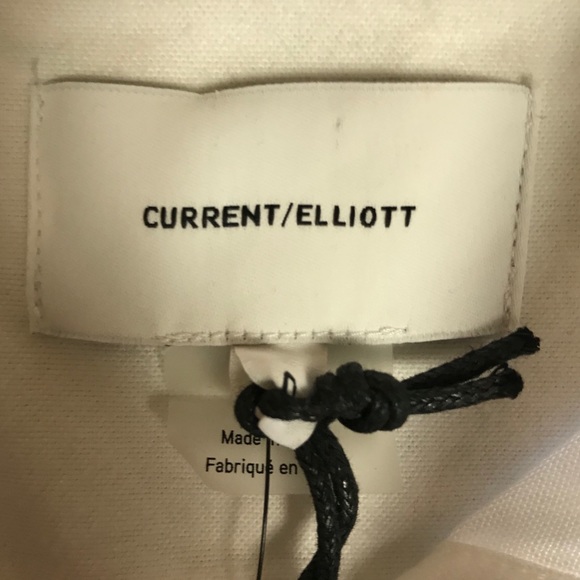 NEW Current Elliot The Bane Shirt white button up - Picture 7 of 8